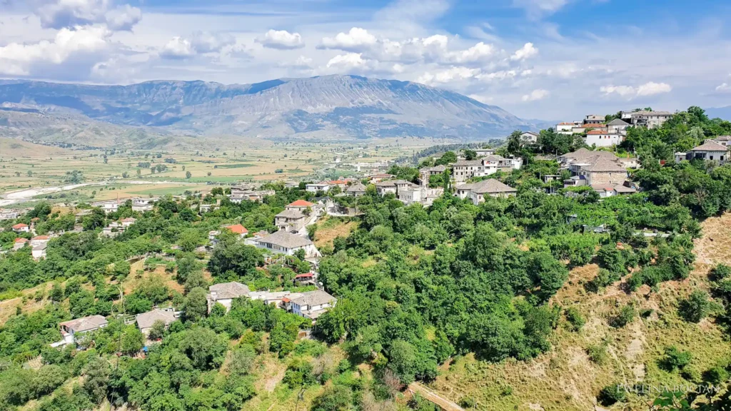 Widok na Albanie