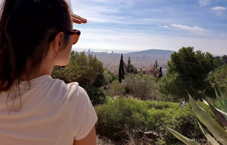 View of the city of Barcelona