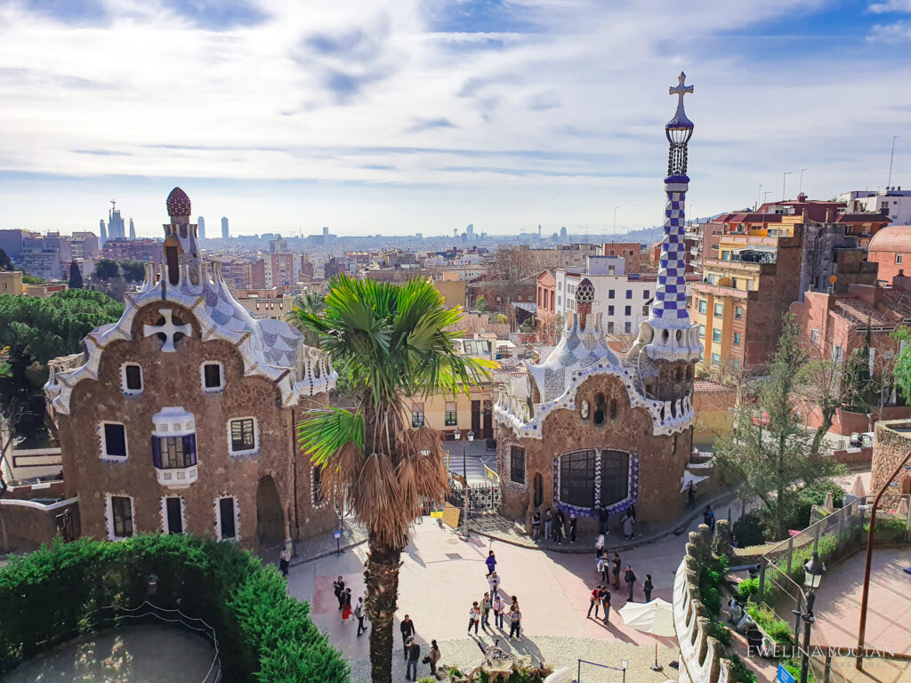 Park Guell from above