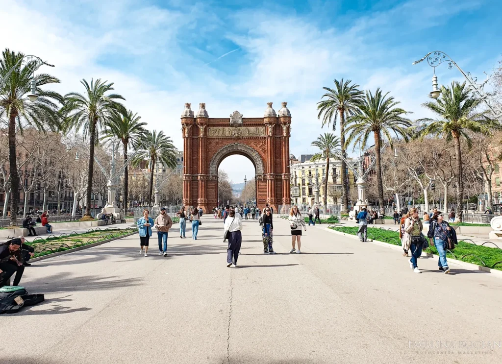 Arco de Triunfo in Barcelona