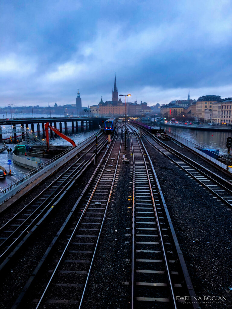 Stockholm railway tracks