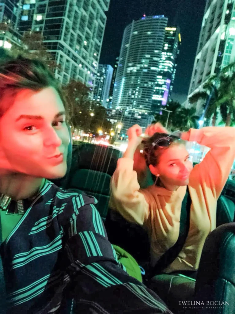 Nocna jazda po Miami